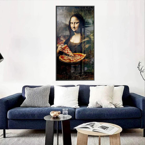 Mona Lisa Pizzeria Acrylglas