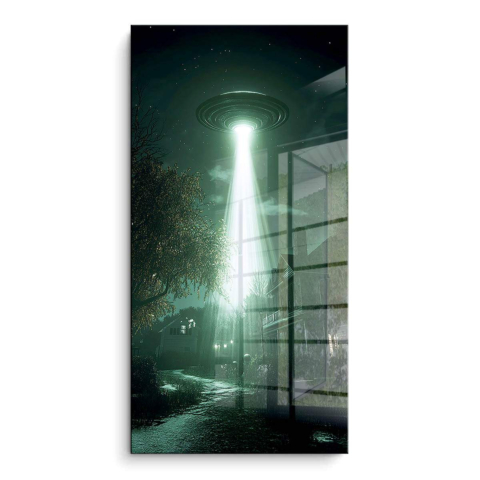 UFO Encounter PVC Gloss Art