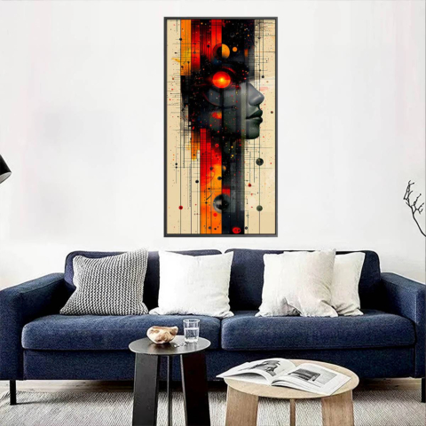 Cosmic Mind Acrylic Glass Art