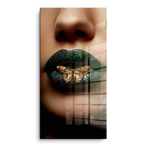 Golden Butterfly PVC Gloss Art