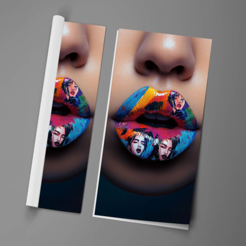Expressions Colorées Poster