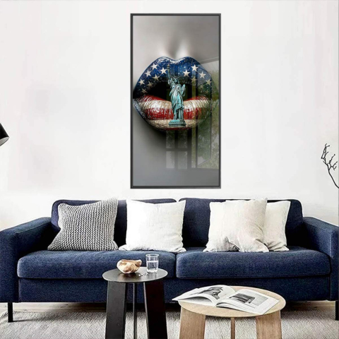 Patriot Lips Acrylglas