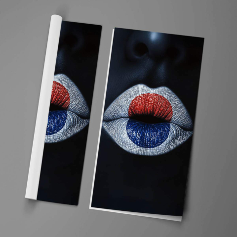 Lippenkunst Poster