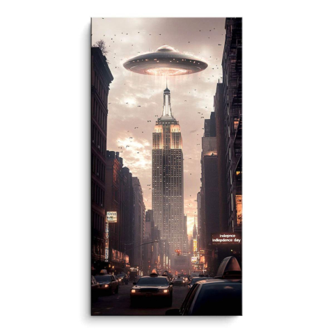 Alien Invasion PVC Matt Art