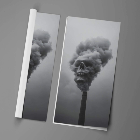 Environmental Pollution Poster Art