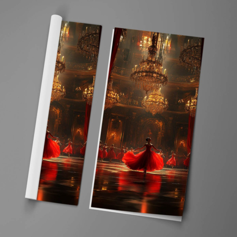 Elegancki Plakat Baletowy