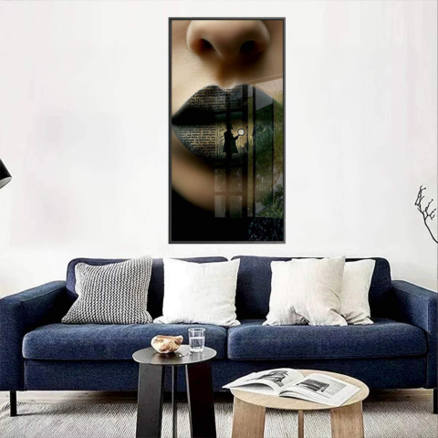 Verborgene Hinweise Acrylglasbild