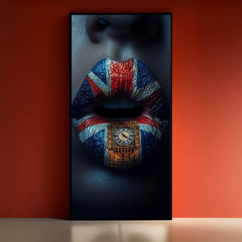 Les Yeux de Londres Toile