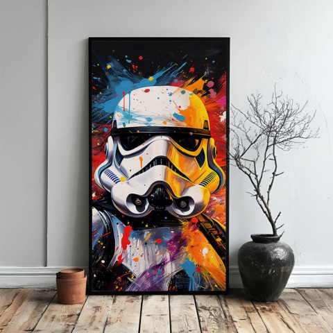 Sztuka Star Wars Obraz na Płótnie
