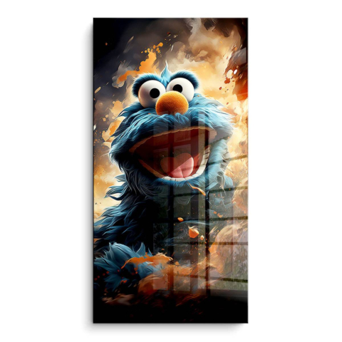 Furry Firestorm PVC Gloss Art