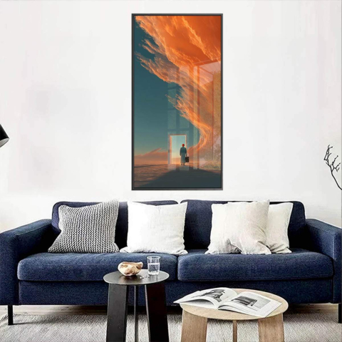 Crossing Boundaries Acrylic Glass Art