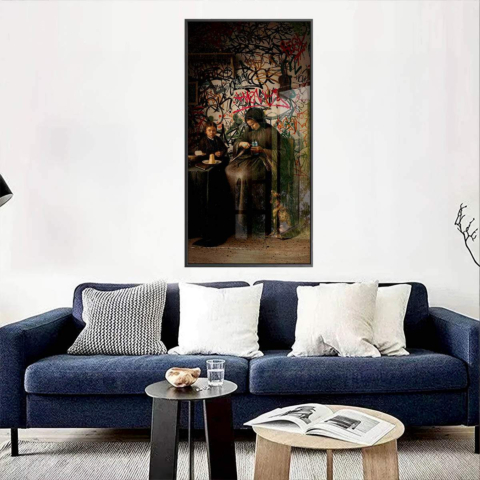 Modern Chaos Acrylic Glass Art