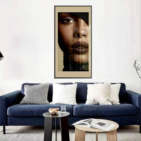 Close-Up Elegance Acrylic Glass Art