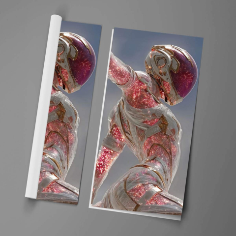 Galaktischer Astronaut Poster