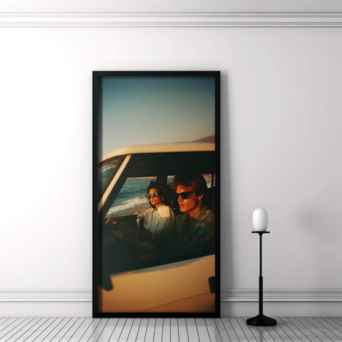 Balade à la Plage Toile