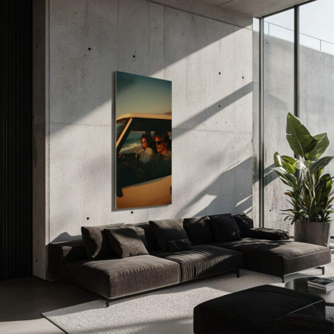 Beach Drive Dibond Matt Art
