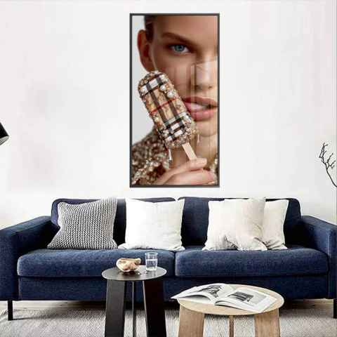 Chocolate Pop-Tart Acrylic Glass Art