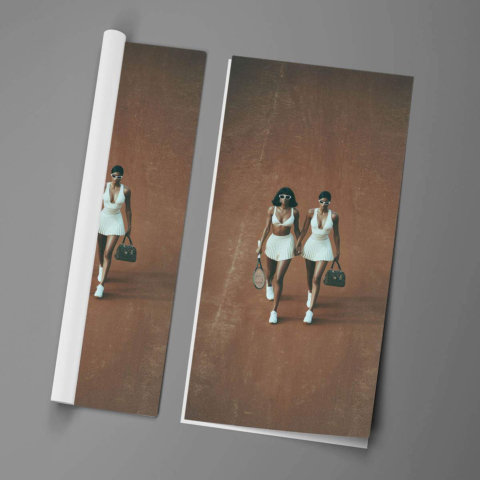 Hermanas Tenis Póster