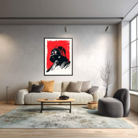 Arte de Darth Vader en Lienzo
