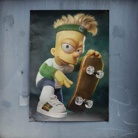 Skateboard Trickster Poster
