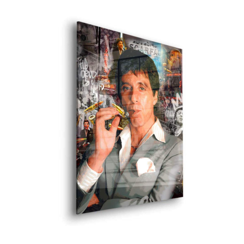 Scarface Ambitionen Acrylglas