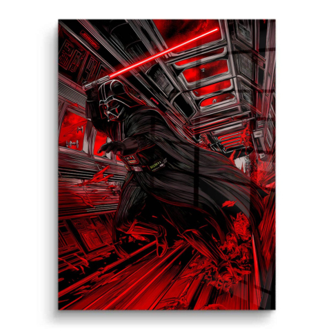 Darth Vader's Angriff PVC Glänzend