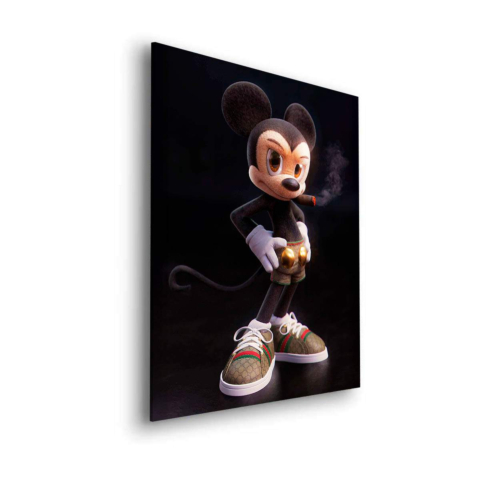 Rebel Mouse King Dibond Matt Art