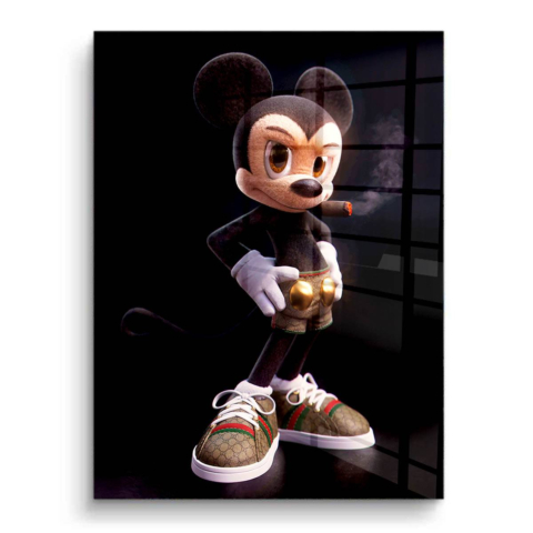 Rebel Mouse King PVC Brillante Arte