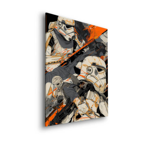 Stormtrooper Chase Dibond Matt Art