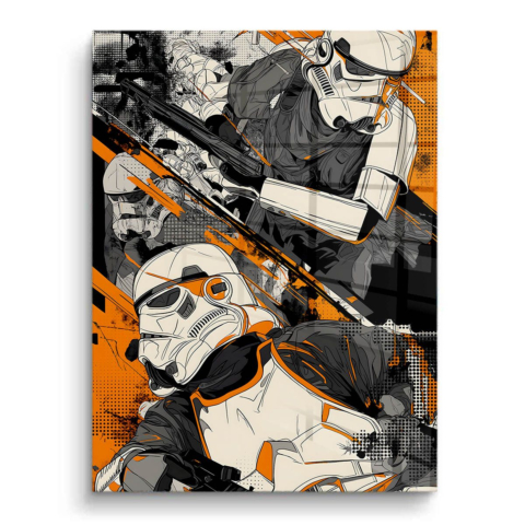 Star Wars Showdown PVC Glänzend