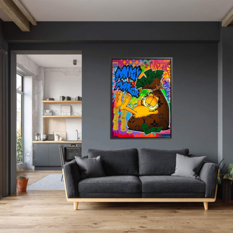 Richmans Reichtum Leinwandbild