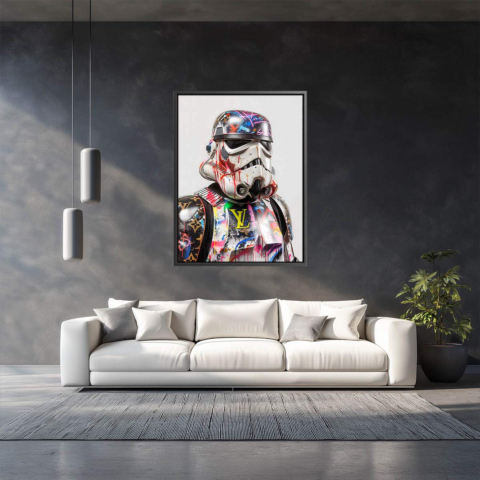 Street Art Warhammer Canvas Art