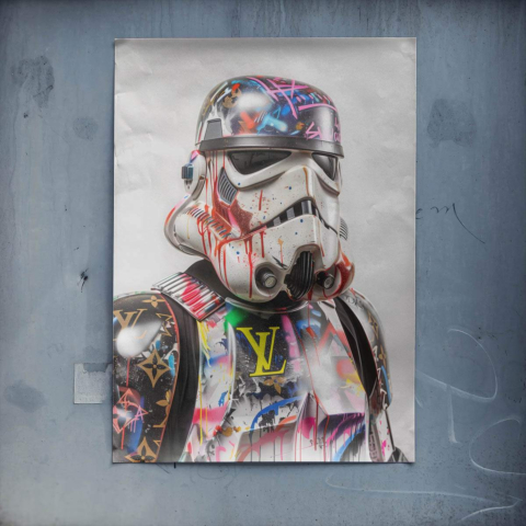 Street Art Warhammer Poster Art