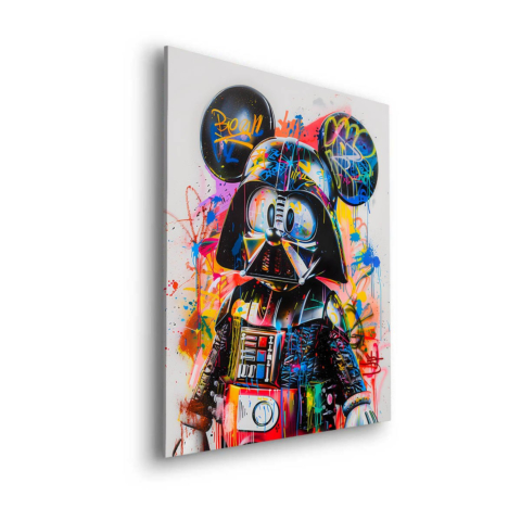 Mickey Remix Dibond Matt Art