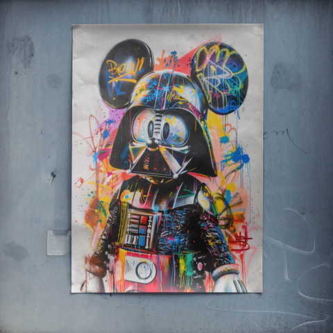 Mickey Remix Poster Art