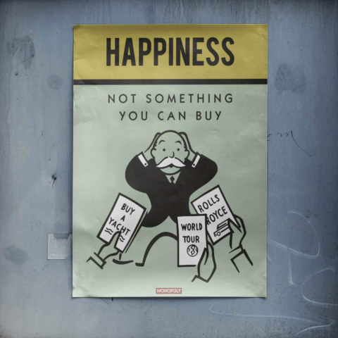 La Felicidad Es Gratis Póster