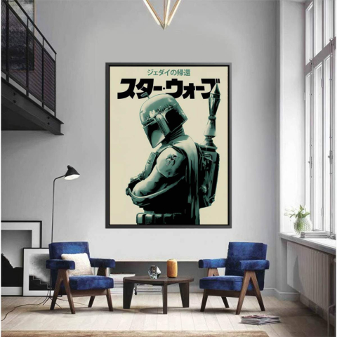 Star Wars Rückkehr Leinwandbild
