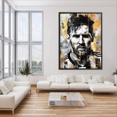 Intense Gaze Canvas Art