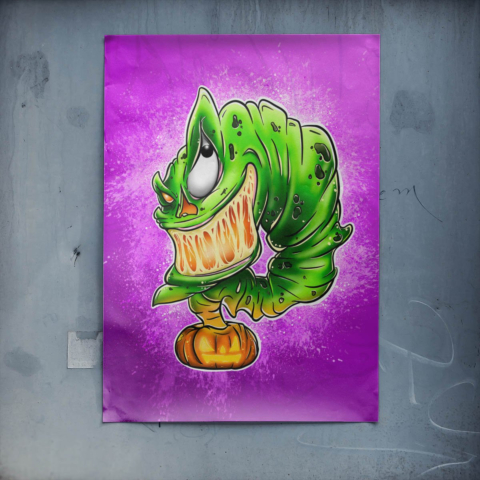 Halloween Kriecher Poster