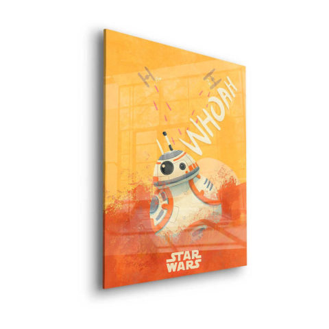 El Viaje de Wookiee Vidrio Acrílico