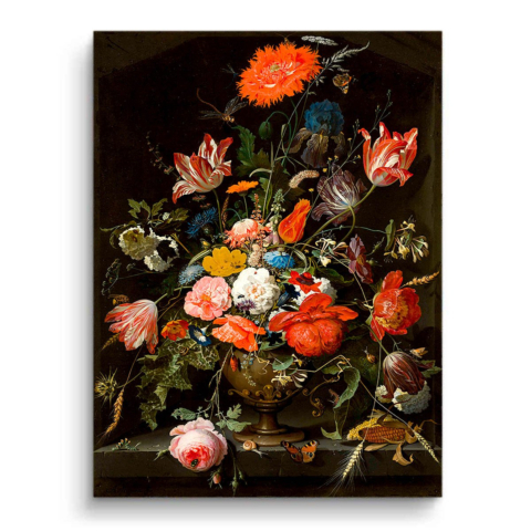 Arrangement floral vif PVC Mat