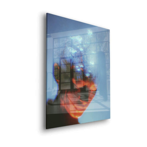 Mind Blossom Acrylic Glass Art