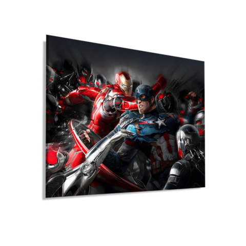 Bataille des Héros Dibond PVC Mat
