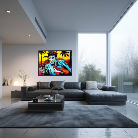 Rebel in Paradise Canvas Art