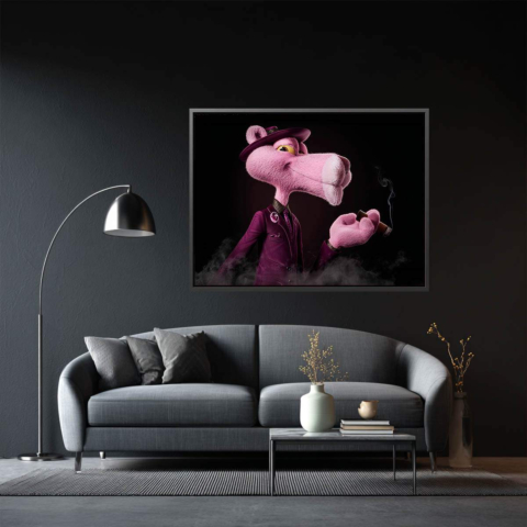 Pink Panther Leinwandbild