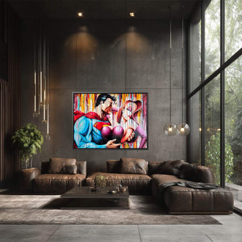 Amour et Pouvoir Toile