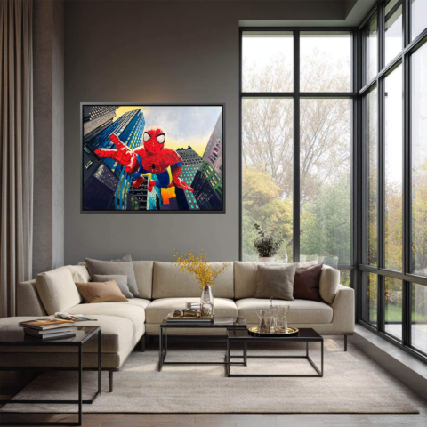 Spider-Man en Vol Toile