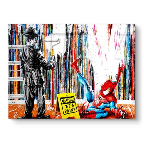 Wet Paint Antics PVC Gloss Art