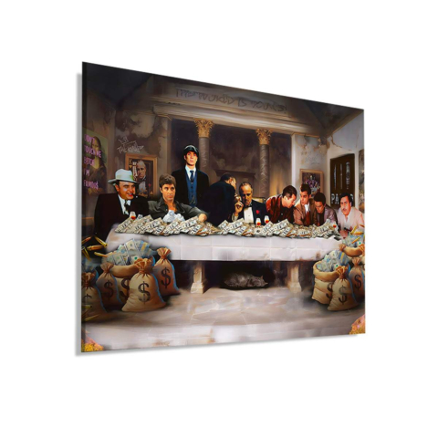 Argent et Pouvoir Art Dibond PVC Mat