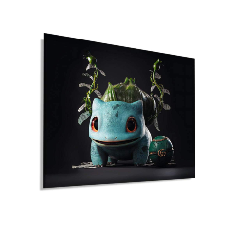 Fantasy PokÃ©mon Wealth Dibond Matt Art